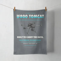 Thumbnail for Inspired Flight IF800 Tomcat design on gray towel