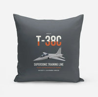 Thumbnail for T-38C Talon design on gray pillow