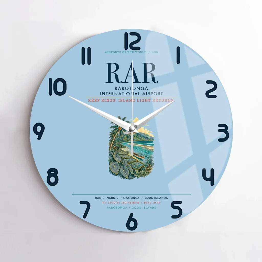Rarotonga International Airport RAR - Blue
