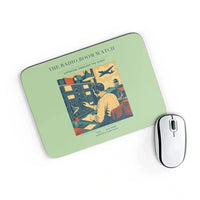 Thumbnail for VINTAGE G4514 - The Radio Room Watch - Designed Mouse Pads design on lightgreen rectangle
