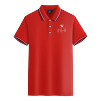 Thumbnail for Aviation Alphabet Polo Shirt - view 11