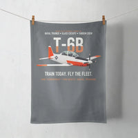 Thumbnail for T-6B Texan II Naval Aviator Training design on gray towel