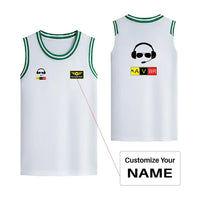 Thumbnail for AV8R 2 Designed Basketball Style Sports Tank Tops - view 11