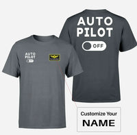 Thumbnail for Auto Pilot Off Double-Side T-Shirts - view 11