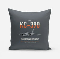 Thumbnail for Embraer KC-390 Millennium design on gray pillow