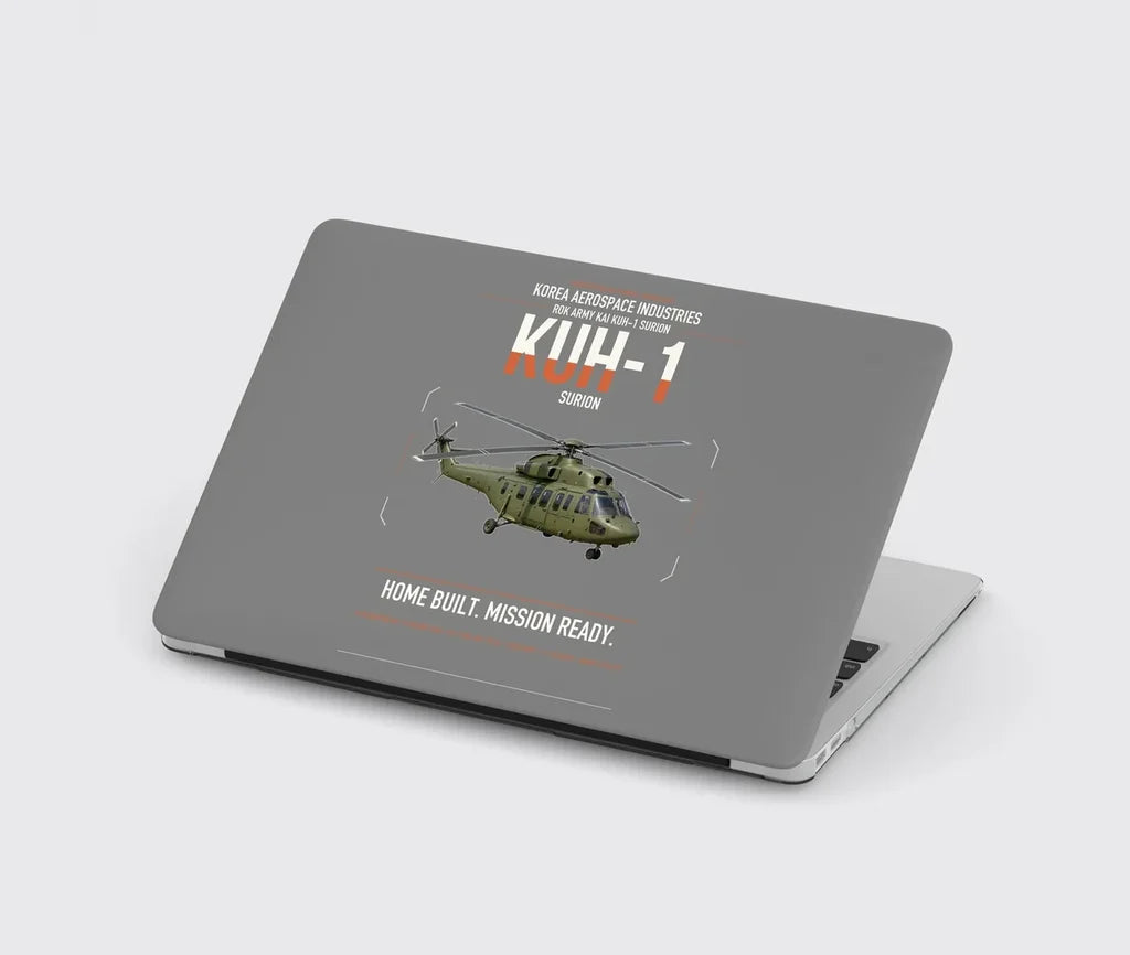 Korea Aerospace Industries KUH-1 Surion design on gray MacBook case