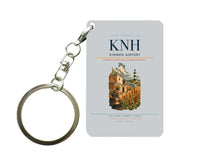 Thumbnail for Kinmen Airport (KNH) design on light gray key chain
