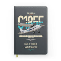 Thumbnail for Cessna A185F Skywagon design on gray notebook