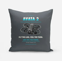 Thumbnail for DJI Avata 2 design on gray pillow