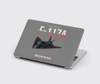 Thumbnail for F-117A Nighthawk design on gray MacBook case