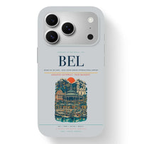 Thumbnail for Belem Airport (BEL) design on light gray iPhone 17 Pro MagSafe case