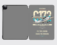 Thumbnail for Cessna 172 Skyhawk design on gray ipad tablet case