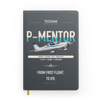 Thumbnail for Tecnam P-Mentor design on gray notebook