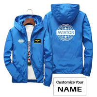 Thumbnail for %100 Original Aviator Designed Thin Windbreaker Jackets - view 11