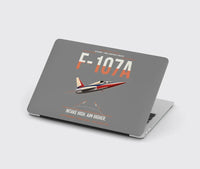 Thumbnail for F-107A Ultra Sabre design on gray MacBook case