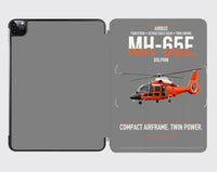 Thumbnail for Airbus MH-65E Dolphin design on gray ipad tablet case