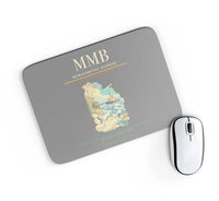 Thumbnail for Memanbetsu Airport (MMB) design on gray rectangle mouse pad