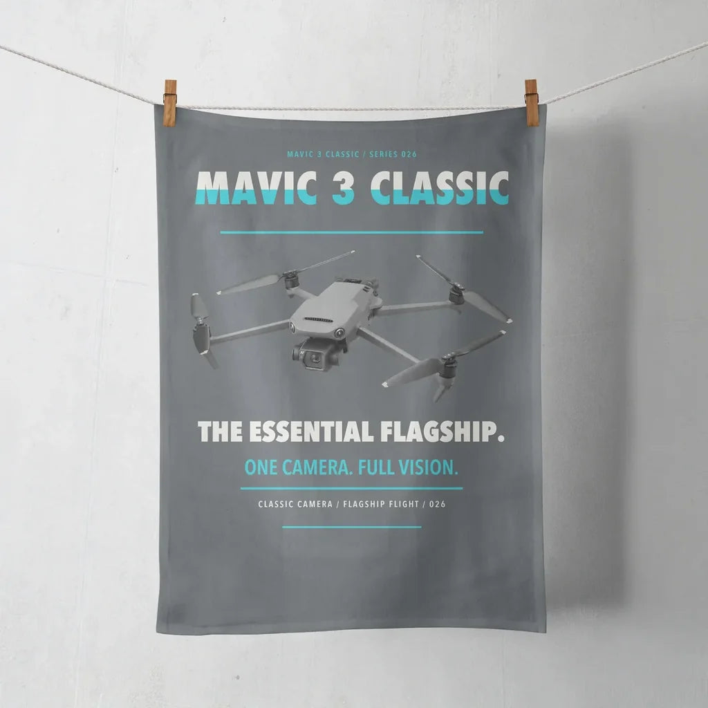 DJI Mavic 3 Classic design on gray towel