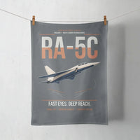 Thumbnail for RA-5C Vigilante design on gray towel