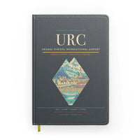 Thumbnail for Urumqi Diwopu International Airport (URC) design on gray notebook