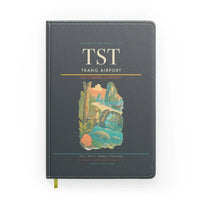 Thumbnail for Trang Airport (TST) design on gray notebook