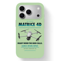 Thumbnail for DJI Matrice 4D Case design on light green iphone case