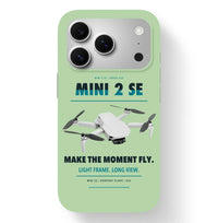 Thumbnail for DJI Mini 2 SE Case design on light green iphone case