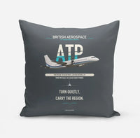 Thumbnail for British Aerospace ATP design on gray pillow