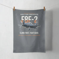Thumbnail for F8F-2 Bearcat Climb First Fight Hard design on gray towel