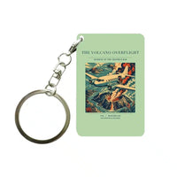Thumbnail for VINTAGE G4206 - The Volcano Overflight - Designed Key Chain design on lightgreen