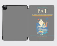 Thumbnail for Jay Prakash Narayan International Airport (PAT) design on gray ipad tablet case