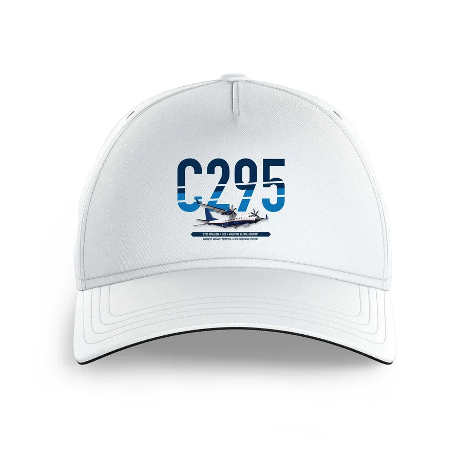 Airbus C295 MPA/ASW design on white printed hat