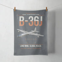 Thumbnail for B-36J Peacemaker design on gray towel