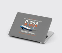 Thumbnail for C-32A Air Force Two Global Reach design on gray MacBook case