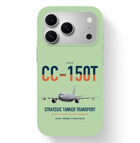 Thumbnail for Airbus CC-150T Polaris design on light green magsafe iphone case, for iPhone 17 Pro