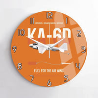 Thumbnail for KA-6D Intruder design on orange no frame wall clock