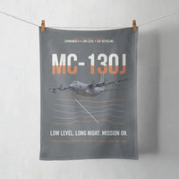 Thumbnail for MC-130J COMMANDO II design on gray towel