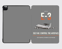 Thumbnail for E-3 Sentry AWACS design on gray ipad tablet case