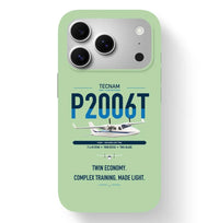 Thumbnail for Tecnam P2006T design on light green magsafe iphone case, for iPhone 17 Pro