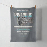Thumbnail for PW1900G design on gray towel