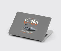 Thumbnail for C-390 Millennium design on gray MacBook case