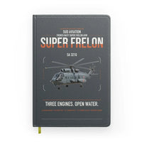 Thumbnail for Sud Aviation SA 321G Super Frelon design on gray notebook