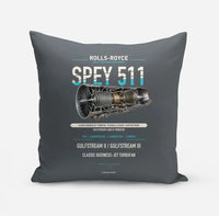 Thumbnail for SPEY 511 design on gray pillow