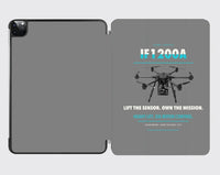 Thumbnail for Inspired Flight IF1200A design on gray ipad tablet case