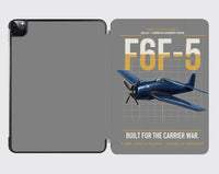 Thumbnail for F6F-5 Hellcat design on gray ipad tablet case