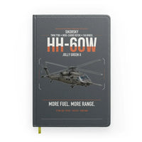 Thumbnail for Sikorsky HH-60W Jolly Green II design on gray notebook