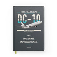 Thumbnail for McDonnell Douglas DC-10 design on gray notebook