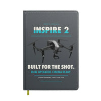 Thumbnail for DJI Inspire 2 design on gray notebook