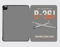 Thumbnail for B-36J Peacemaker design on gray ipad tablet case