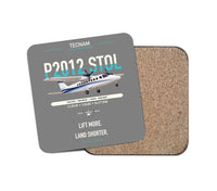 Thumbnail for Tecnam P2012 STOL design on gray 1 piece coaster